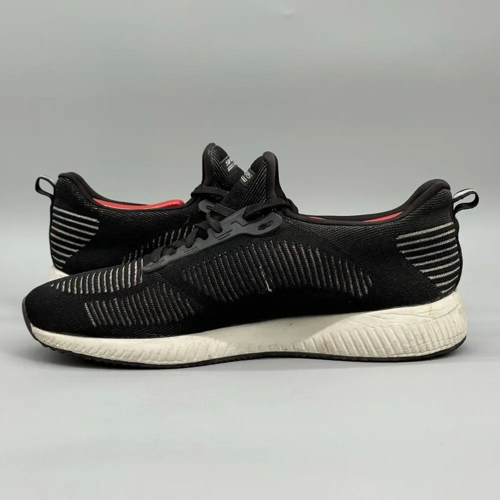 Skechers BOBS Black Shoes Women's Size 11 Slip On Comfort Sneakers SN 31366